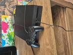 Playstation 4 + 1 controller + games, Ophalen, Met 1 controller, Original, 500 GB