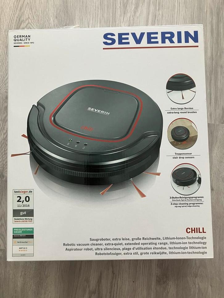 Severin Robotstofzuiger - Slimme Reiniging!, Witgoed en Apparatuur, Stofzuigers, Nieuw, Robotstofzuiger, Minder dan 1200 watt