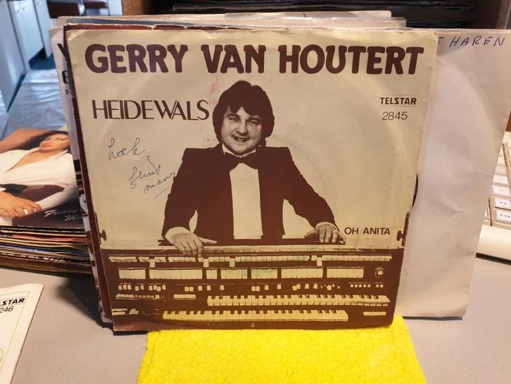 Gerry van Houtert - Heidewals, TelstarLogo (f3), Cd's en Dvd's, Vinyl Singles, Ophalen of Verzenden