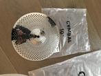 Low volume cymbal set: 20"/18"/16"/14"/10" zilver, Muziek en Instrumenten, Ophalen, Zo goed als nieuw, Drums of Percussie