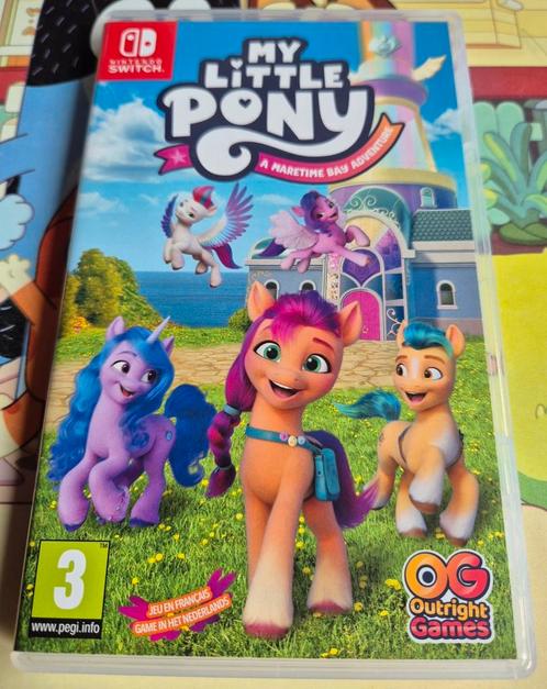 Nintendo switch my little pony a maretime bay adventure ZGAN, Spelcomputers en Games, Games | Nintendo Switch, Zo goed als nieuw