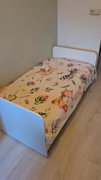 Petit Amelie Peuterbed - Wit Hout, Huis en Inrichting, Slaapkamer | Bedden, Ophalen, Gebruikt, Wit, 190 cm of minder