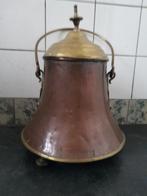 Koperen helmpot, Antiek en Kunst, Antiek | Koper en Brons, Ophalen, Koper