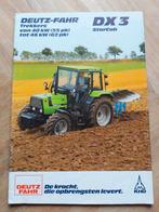 Deutz Fahr DX3 starCab trekker folder 55 t/m 62 pk, Ophalen of Verzenden, Zo goed als nieuw