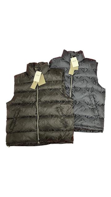 Dior Monsieur Homme CD Logo down bodywarmer zwart en blauw beschikbaar voor biedingen