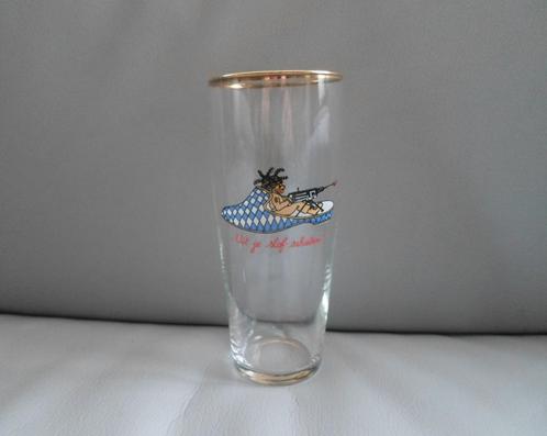 Bierglas Leger Vintage Landmacht, Verzamelen, Militaria | Algemeen, Landmacht, Overige typen, Nederland, Ophalen of Verzenden