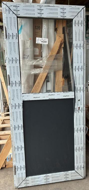 Kunststof buitendeur 93 x 215 cm Links kleur Antraciet beschikbaar voor biedingen
