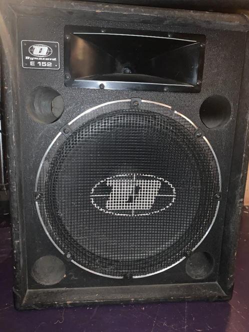 Twee Vintage Dynacord E152 luidsprekerboxen, Audio, Tv en Foto, Luidsprekers, Gebruikt, Overige typen, 120 watt of meer, Overige merken