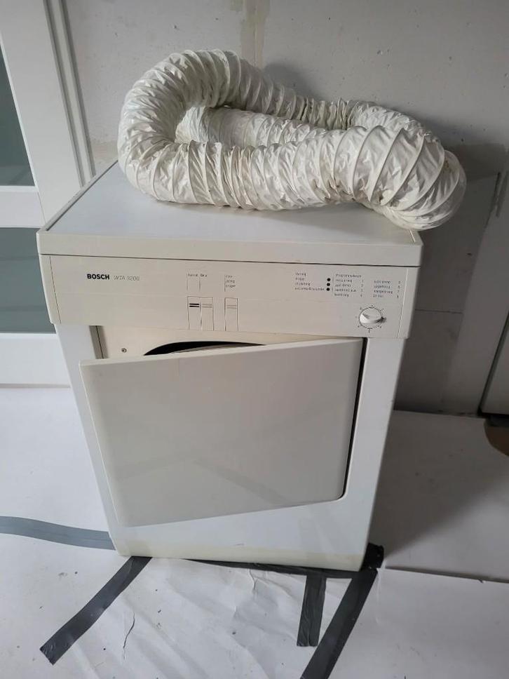 Bosch wasdroger WTA 3200, Witgoed en Apparatuur, Wasdrogers, Gebruikt, Luchtafvoer, Voorlader, 85 tot 90 cm, Ophalen