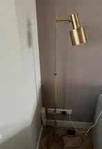 Messing vloerlamp, Huis en Inrichting, Lampen | Vloerlampen, 100 tot 150 cm, Metaal, Zo goed als nieuw, Ophalen