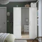 Ikea Pax kast 150x 201 driedeurs met spiegel, Huis en Inrichting, Kasten | Kledingkasten, 150 tot 200 cm, Neutraal, Gebruikt, Met hangruimte