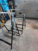 Verstelbare Werkbank / Steigerbokken, Ophalen, Gebruikt, Minder dan 70 cm, Inklapbaar