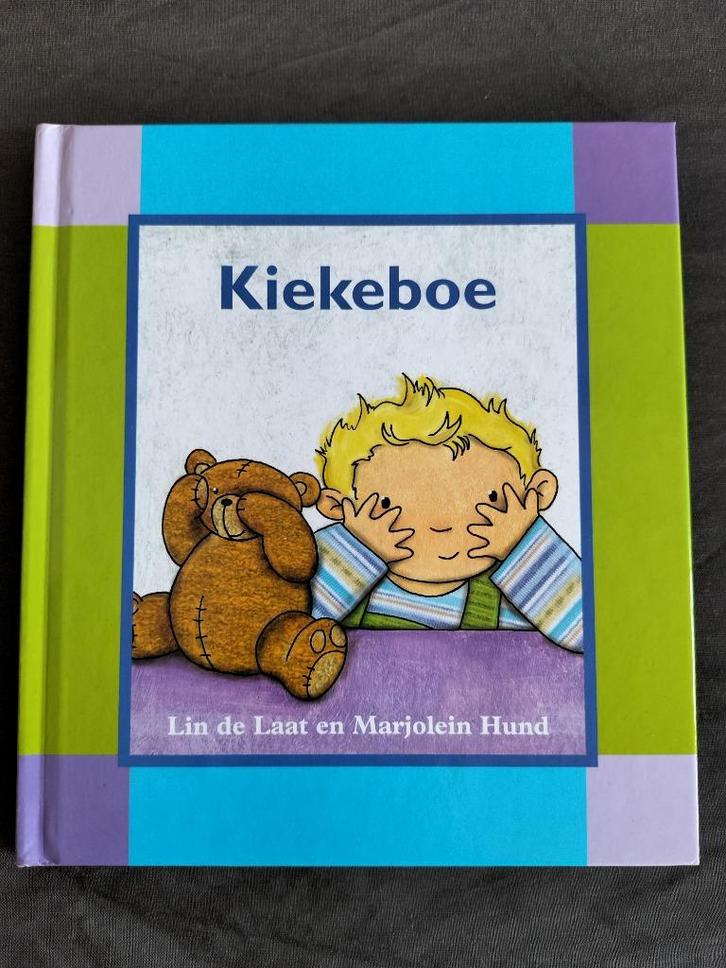 Lin de Laat - Kiekeboe / Kimio boekje, Boeken, Kinderboeken | Baby's en Peuters, Zo goed als nieuw, Ophalen of Verzenden