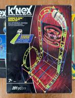 K’nex knex cobra’s coil en clock work roller coaster, K'nex, Ophalen of Verzenden, Zo goed als nieuw