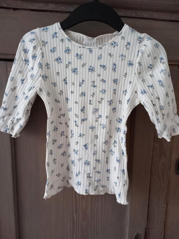 Zara shirt met bloemen maat 140 beschikbaar voor biedingen