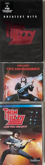 Thin Lizzy - 3x CD/DVD - Rockpalast e.a., Ophalen of Verzenden, Zo goed als nieuw, Poprock