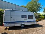 Hobby 440 SB De Luxe Easy 2004 met voortent 2021, Rondzit, Hobby, Particulier, Tot en met 4