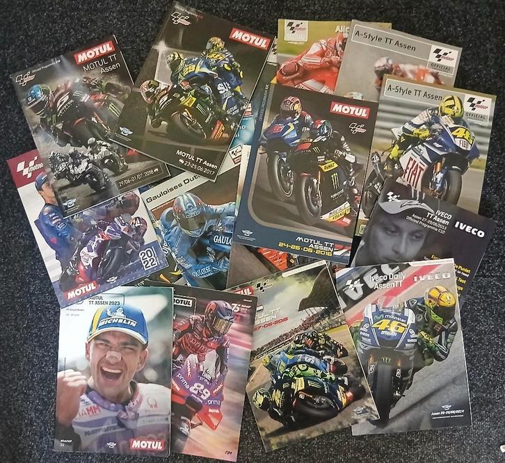 TT Assen, Programmaboekjes 2004-2024, Verzamelen, Automerken, Motoren en Formule 1, Gebruikt, Motoren, Ophalen