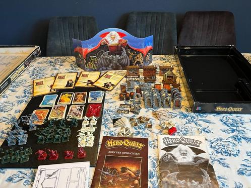 Heroquest bordspel origineel (compleet!), Hobby en Vrije tijd, Gezelschapsspellen | Bordspellen, Gebruikt, Een of twee spelers