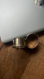 Zilveren servetringen, Antiek en Kunst, Ophalen of Verzenden, Zilver