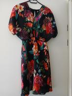 Biba zomerjurk tropische print, Overige kleuren, Ophalen of Verzenden, Knielengte, Maat 36 (S)