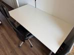 Bureau IKEA 160x80cm, Ophalen, In hoogte verstelbaar, Zo goed als nieuw, Bureau