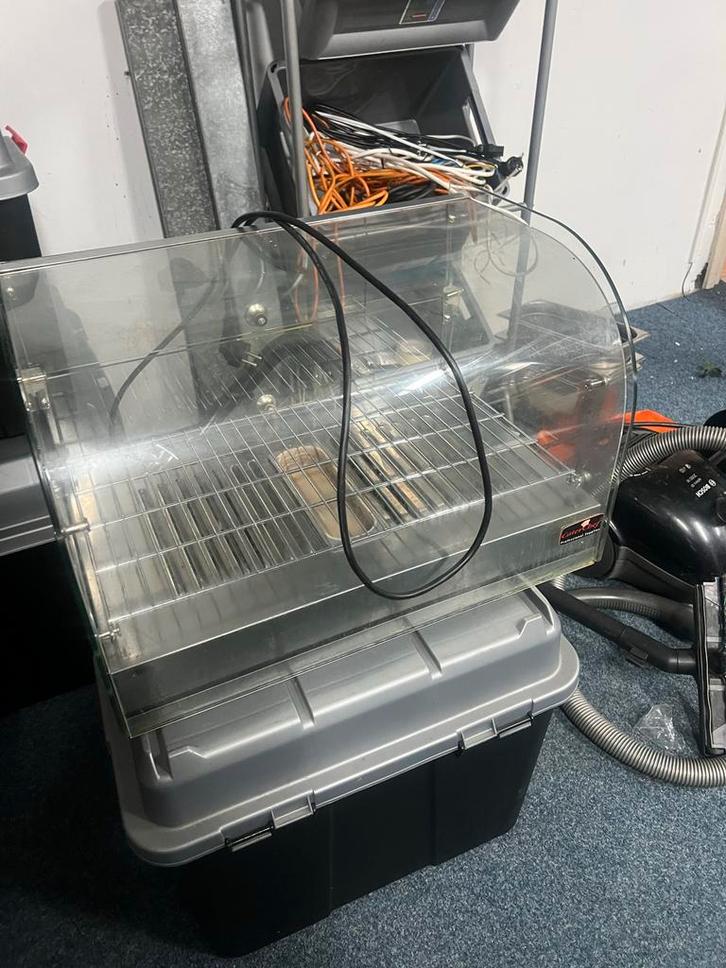 Warmhoudvitrine Horeca, Zakelijke goederen, Horeca | Keukenapparatuur, Overige typen, Gebruikt, Ophalen