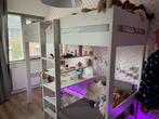 Hoogslaper met Bureau en extra zitje/slaapplaats, Huis en Inrichting, Slaapkamer | Stapelbedden en Hoogslapers, Ophalen, Eenpersoons