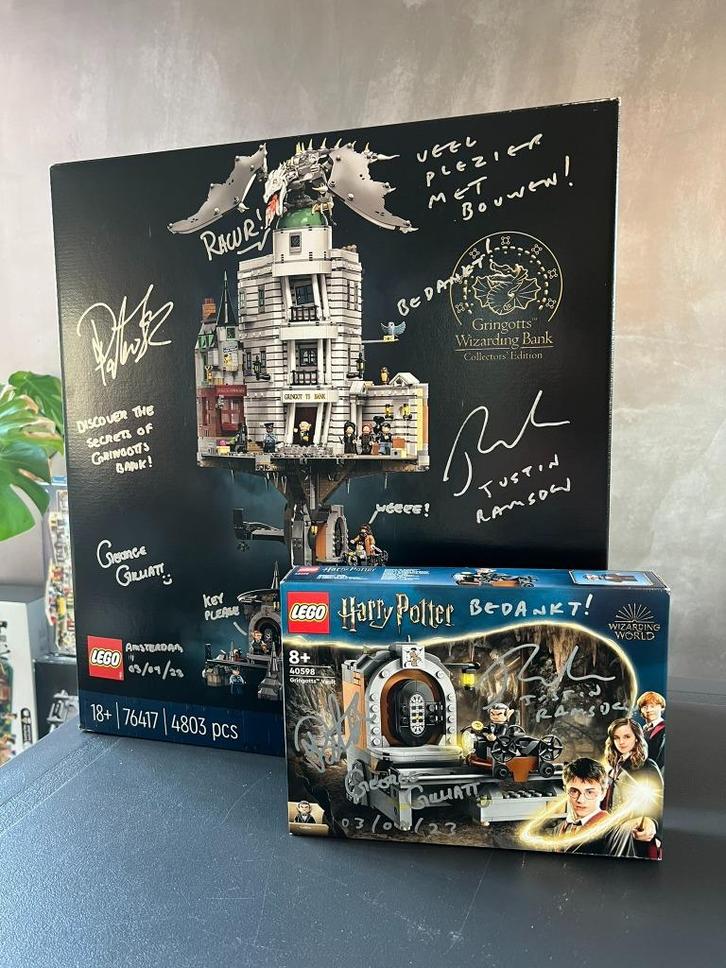 UNIEK // Lego Goudgrijp - 76417 - Gesigneerd // NIEUW, Kinderen en Baby's, Speelgoed | Duplo en Lego, Nieuw, Lego, Complete set