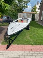 Fletcher speedboot–40PK evinrude motor+trailer+tank+accu, Watersport en Boten, Ophalen, Zo goed als nieuw, Minder dan 70 pk, 3 tot 6 meter