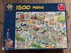 Jan van Haasteren 1500 stukjes., Ophalen of Verzenden, 500 t/m 1500 stukjes, Gebruikt, Legpuzzel