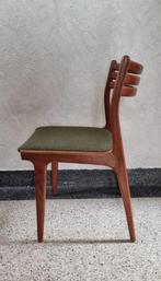 5 prachtige Johannes Andersen Denmark vintage teak stoelen, Huis en Inrichting, Stoelen, Gebruikt, Bruin, Scandinavisch midcentury