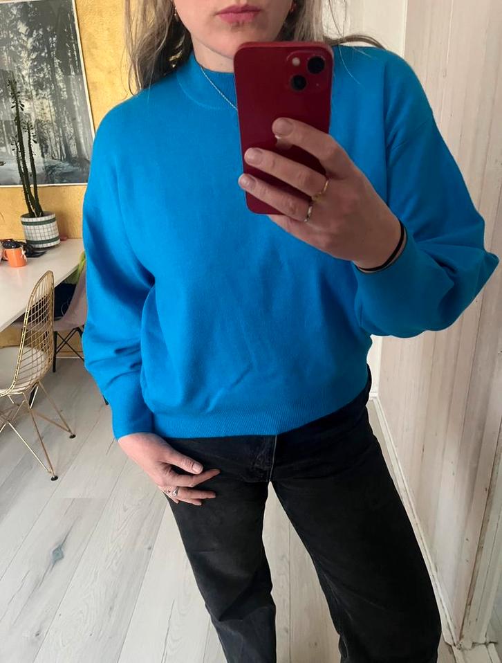 Trui Seven Sisters maat M, Kleding | Dames, Truien en Vesten, Zo goed als nieuw, Maat 38/40 (M), Blauw, Ophalen of Verzenden