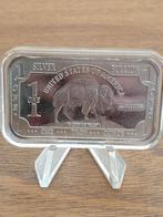 Silver Bullion, 1 oz .999 zilver (3-9), Postzegels en Munten, Edelmetalen en Baren, Ophalen of Verzenden, Zilver