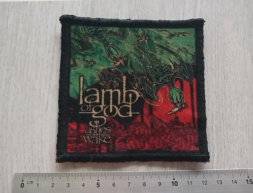 Lamb Of God Ashes Of The Wake printed patch used836, Verzamelen, Muziek, Artiesten en Beroemdheden, Zo goed als nieuw, Kleding