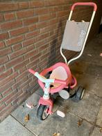 Smoby driewieler roze met duwstang, Ophalen, Gebruikt, Overige typen