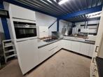 Complete keuken Compleet met APP 120Keukens op voorraad 2720, Huis en Inrichting, Keuken | Complete keukens, Wit, Hoekkeuken, Ophalen of Verzenden