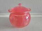 Schattig sierradenpotje met deksel in een roze kleur, Ophalen of Verzenden, Nieuw