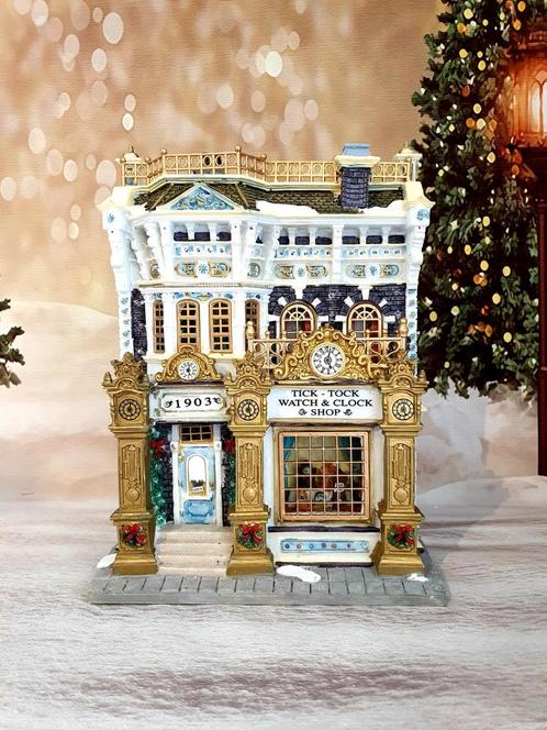 Lemax Tick-Tock watch &clock shop, Diversen, Kerst, Nieuw, Ophalen of Verzenden