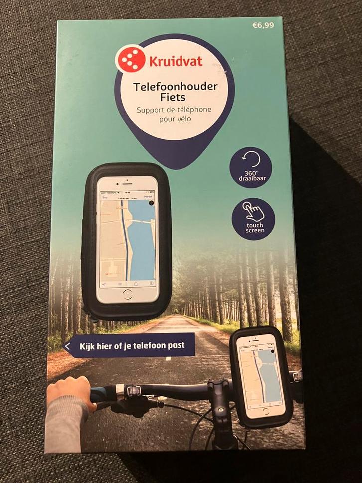 Telefoonhouder voor op de fiets *NIEUW*, Telecommunicatie, Telefoonhouders, Nieuw, Fiets, Ophalen