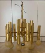 vintage kroonluchter stijl Sciolari 60er jaren designer, Huis en Inrichting, Lampen | Kroonluchters, Ophalen, Zo goed als nieuw