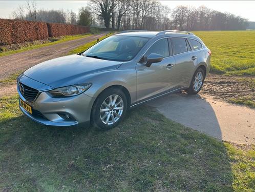 Mazda 6 2.0 TS+ Lease Pack Sportbreak Grijs, Auto's, Mazda, Particulier, ABS, Airbags, Airconditioning, Bluetooth, Bochtverlichting