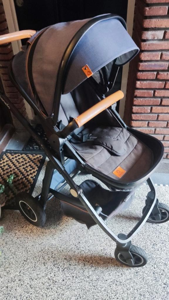 Lionelo Amber 3-in-1 kinderwagen + autostoeltje – zeer goede, Kinderen en Baby's, Buggy's, Gebruikt, Ophalen of Verzenden