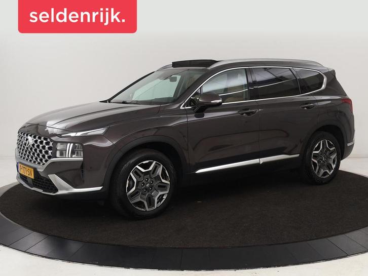 Hyundai Santa Fe 1.6 T-GDI PHEV Comfort Smart Sky | Panorama, Auto's, Hyundai, Bedrijf, Te koop, Santa Fe, 4x4, ABS, Achteruitrijcamera