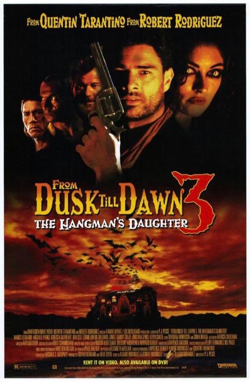 DVD - From dusk till dawn 3: The hangman's daughter (1999), Cd's en Dvd's, Dvd's | Horror, Zo goed als nieuw, Slasher, Vanaf 16 jaar