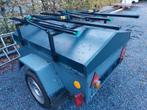 Aanhanger met fietsendrager en deksel te koop, Auto diversen, Aanhangers en Bagagewagens, Ophalen, Gebruikt