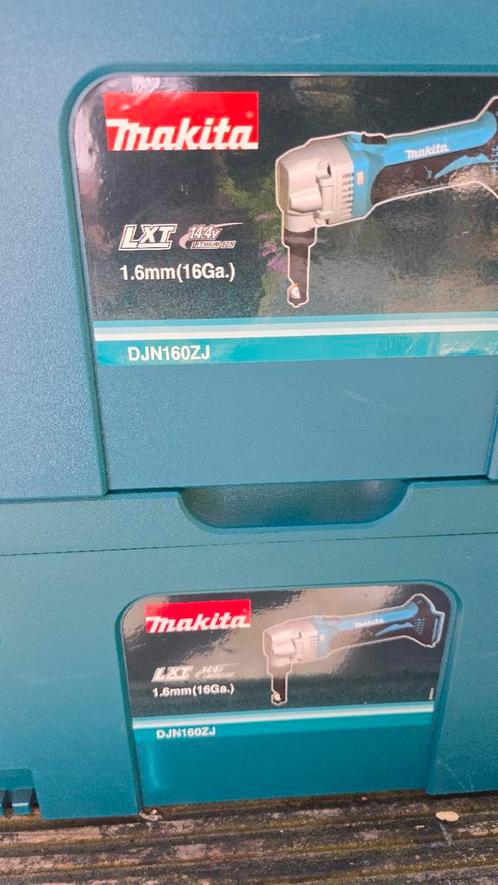 Makita DJN160ZJ Plaat Schaar - Nieuw in Koffer, Doe-het-zelf en Verbouw, Overige Doe-het-zelf en Verbouw, Nieuw, Ophalen of Verzenden