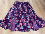 Bindi paarse roze bloemen rok gypsy hippy l/xl, Kleding | Dames, Rokken, Paars, Maat 42/44 (L), Ophalen of Verzenden, Zo goed als nieuw