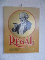 KARTONNEN RECLAMEDISPLAY"REGAL SIGAREN"UIT JAREN 50, Ophalen of Verzenden, Gebruikt, Reclamebord