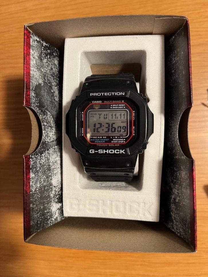 Casio G-Shock M5610 no. 3159, Sieraden, Tassen en Uiterlijk, Horloges | Heren, Gebruikt, Polshorloge, Casio, Staal, Kunststof
